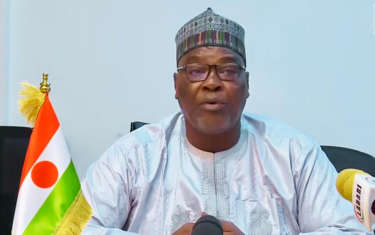 Le ministre de la Justice Alio Daouda